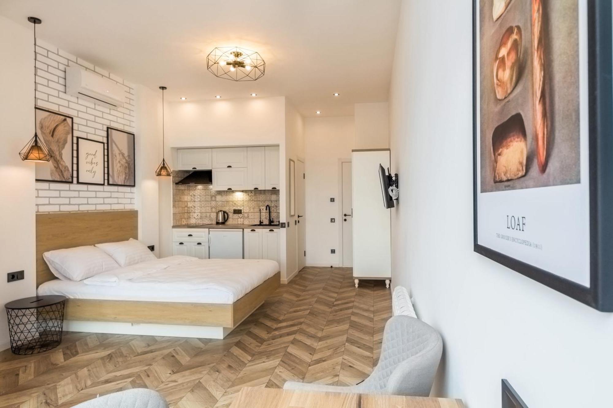 Design Apartments With Panoramic View Kiev Eksteriør bilde