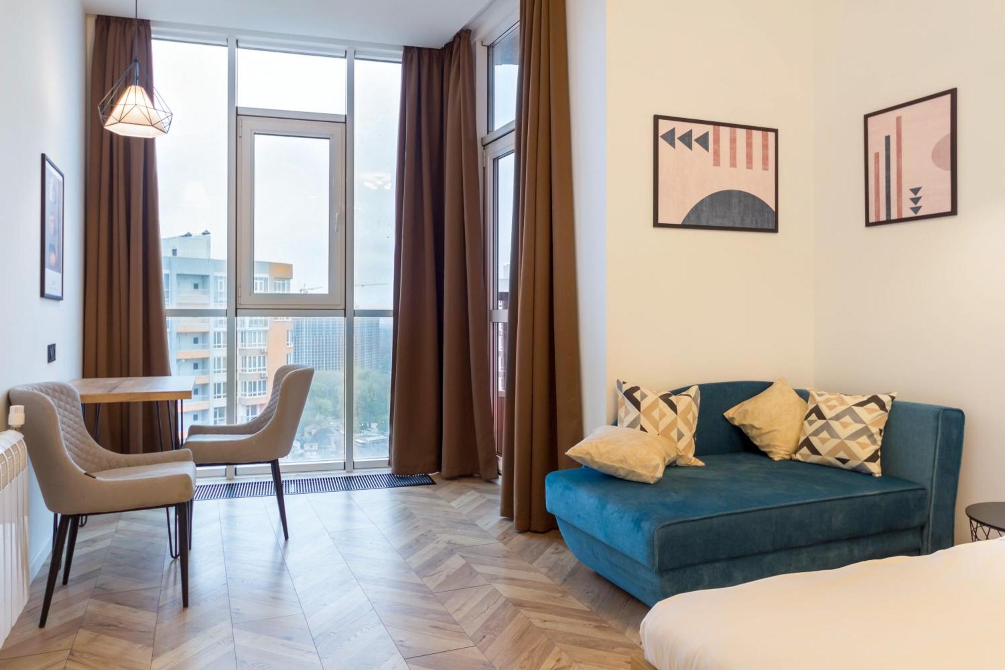 Design Apartments With Panoramic View Kiev Eksteriør bilde