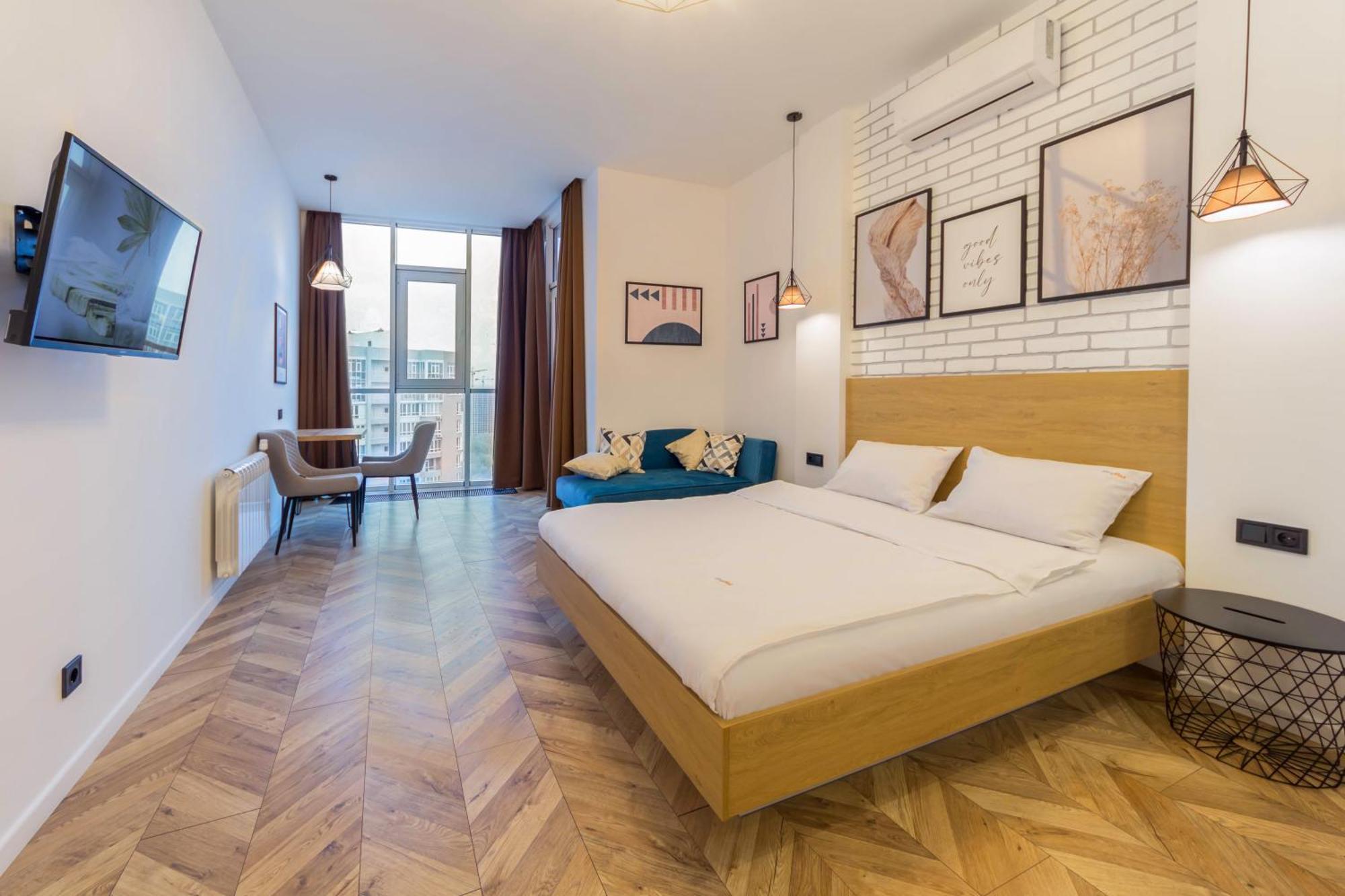 Design Apartments With Panoramic View Kiev Eksteriør bilde